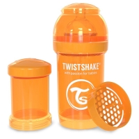 Пляшечка Twistshake антиколікова 180 мл orange